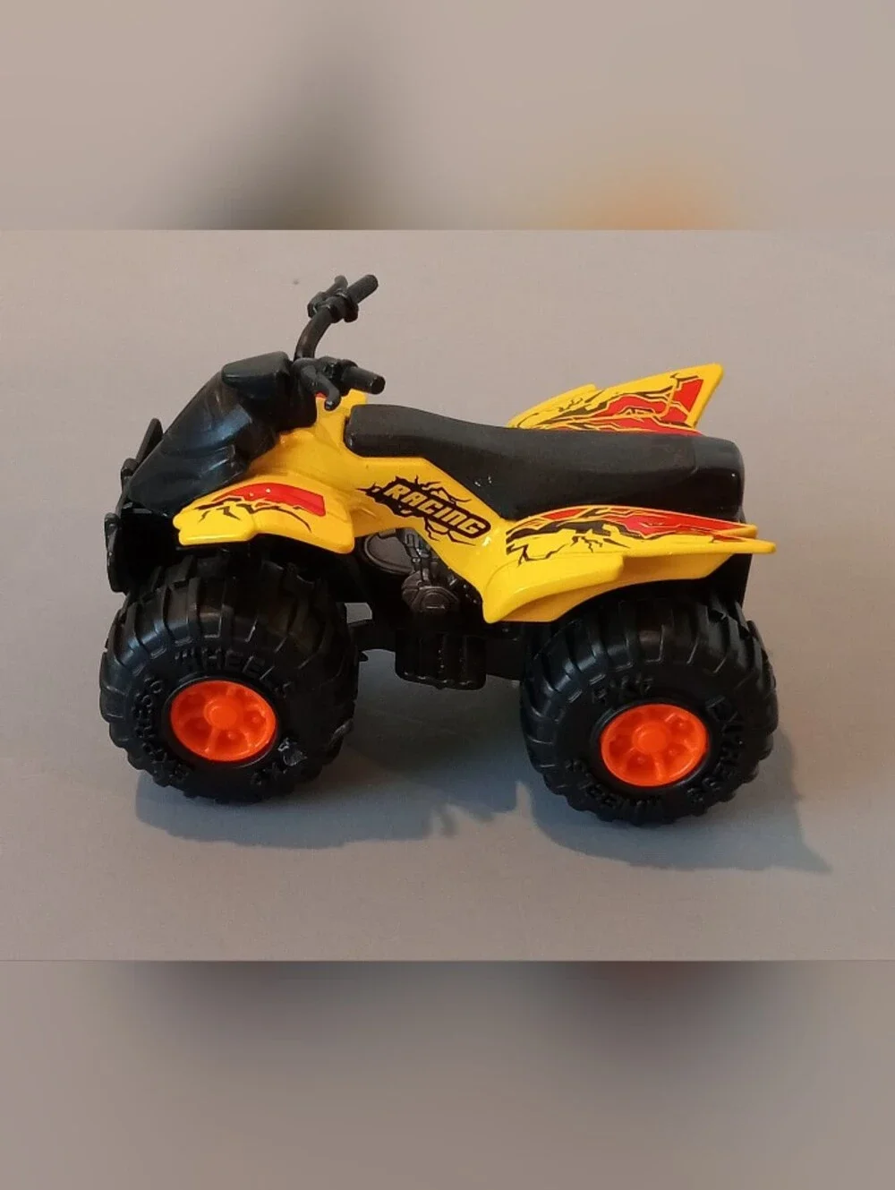 Yellow Turbo Wheel ATV Mega Rex Monster Truck Toys